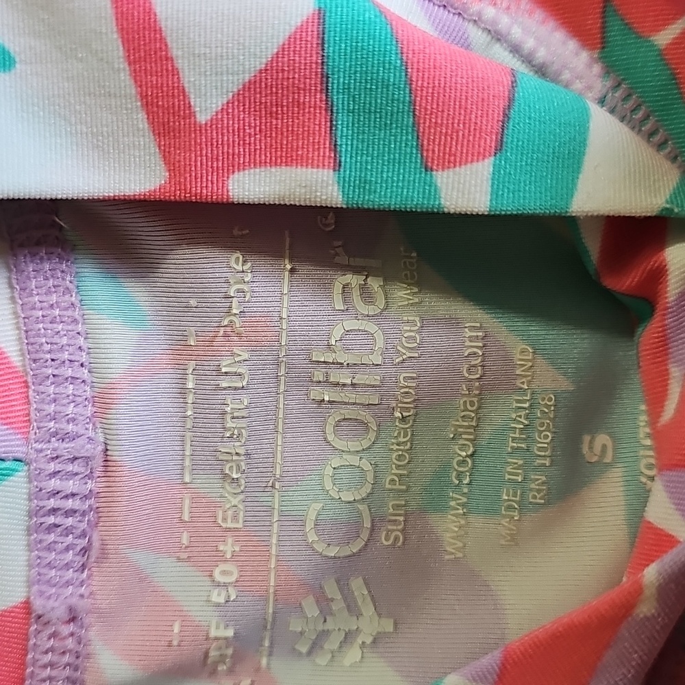 Coolibar Sun Protection Swim Top Rash Guard - Picture 5 of 8
